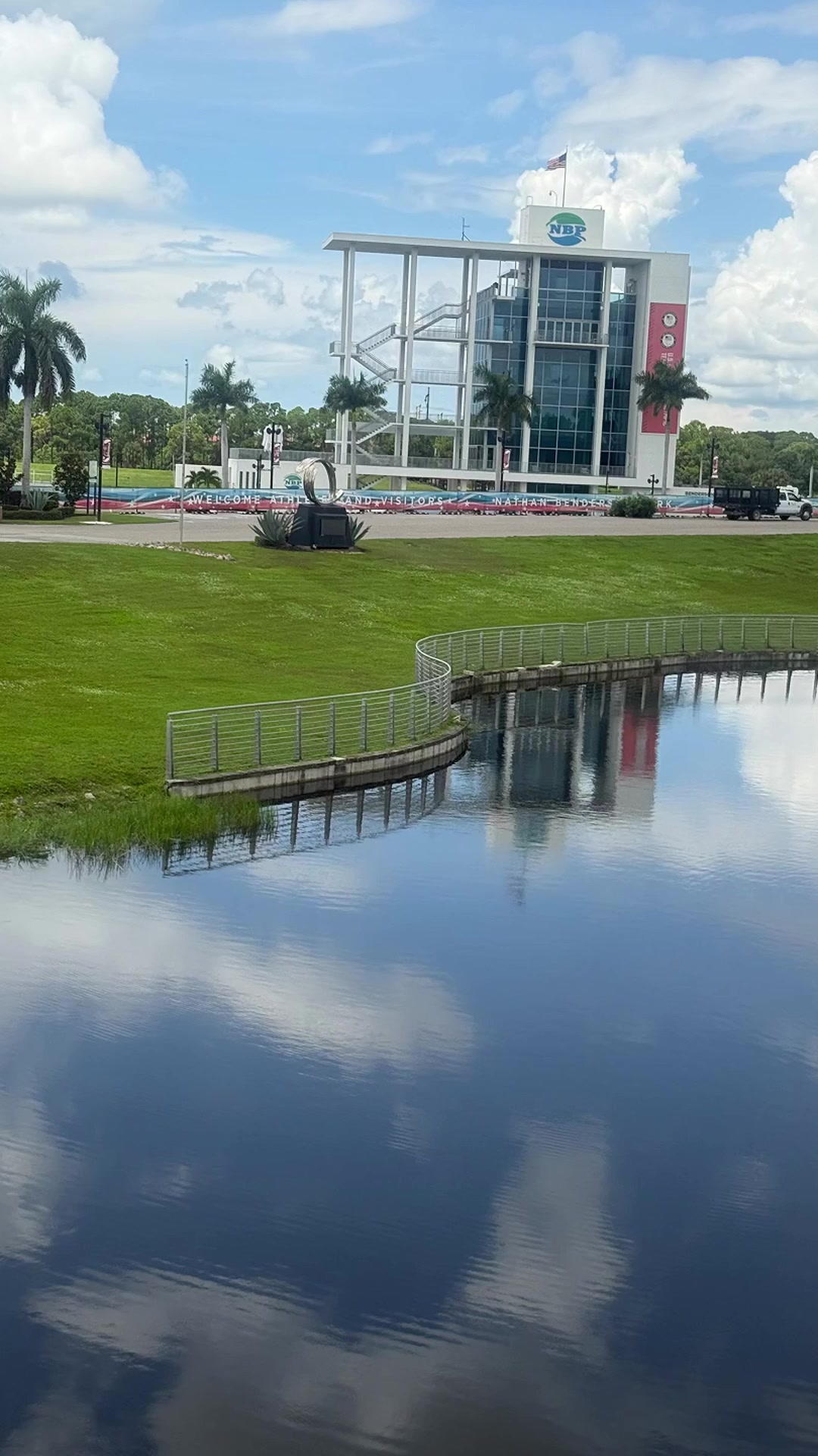 Nathan Benderson Park lakefront in Sarasota photographed by Bill Muller
